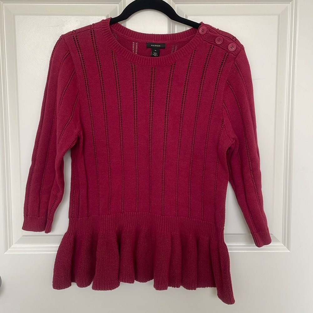 Burgundy Halogen Top
